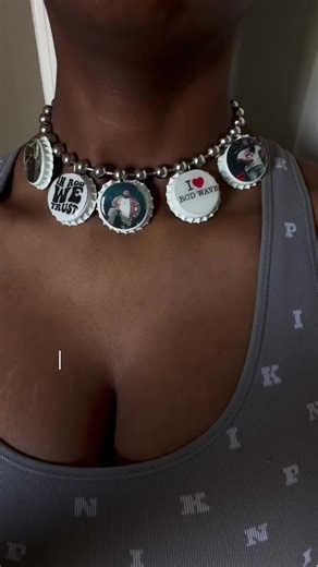 Rod wave bottle cap necklace 🥰. | Custom Necklace