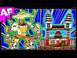 Lego Ninjago TEMPLE of LIGHT 70505 Stop Motion Set Review