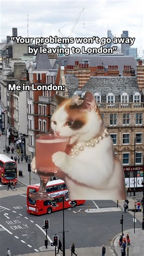 London UK  Travel | Hotels | Food | Tips on Instagram: "Somehow London can solve all of our problems! 藍 Double tap if you can relate! ❤️"