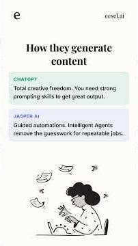 ChatGPT vs Jasper AI: Which AI Writer Wins for Business? #Shorts