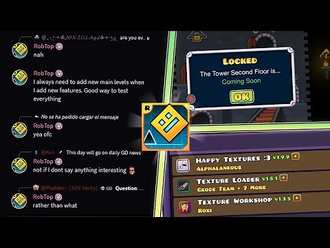 ROBTOP RETURNS! New Main Level? New Updates & More | Geometry Dash News