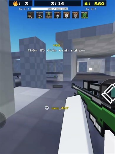 One shot game #roblox #gungame #snipergameplay #reflexion #fastgameplay