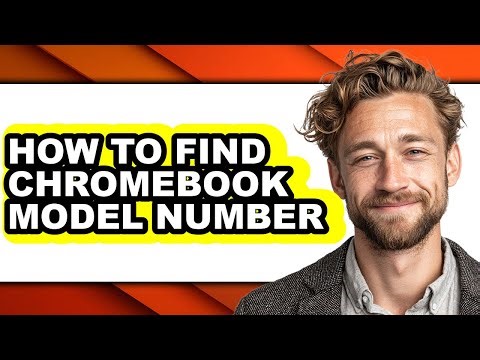 How to Find Chromebook Model Number (only Way)