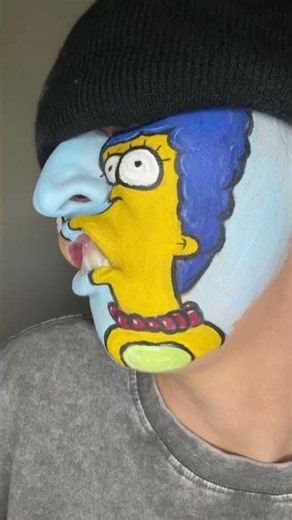Making funny faces with the Simpsons #funny