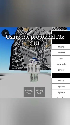 protokidd f3x GUI by @Team_Protokidd