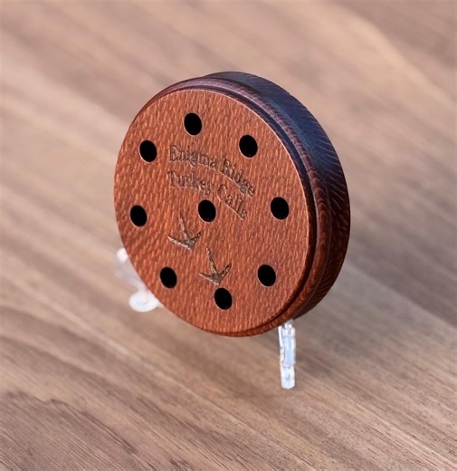 Handmade Leopardwood Turkey Call: Slate Surface Pot Call - Etsy