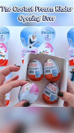 I didn’t expect something like this to be put into a pack of Frozen Kinder Surprise eggs.