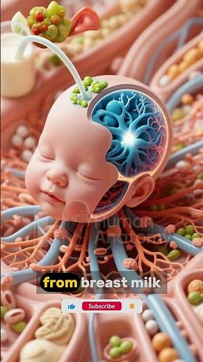 Baby Brain Growth: Neurons Connecting Fast BabyBrainDevelopment #NeuronConnections #BrainHealth