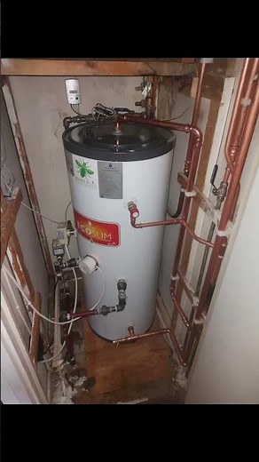 Unvented cylinder installation