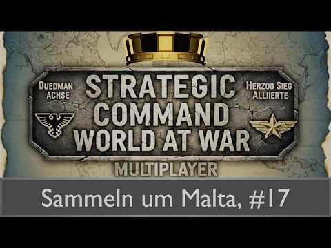 Strategic Command WaW: Allies vs. Duedman, Multiplayer Let's Play, #17 Gathering for Malta