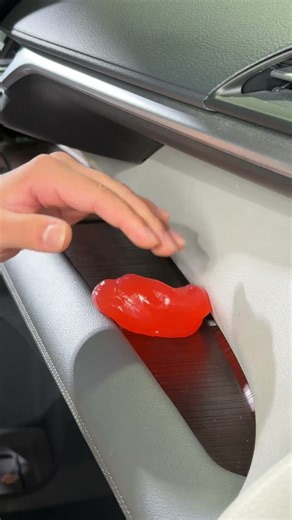 Clean fine debris on hard to reach areas with Sticky Icky! #cleaning #carcare #howto #diy #interior