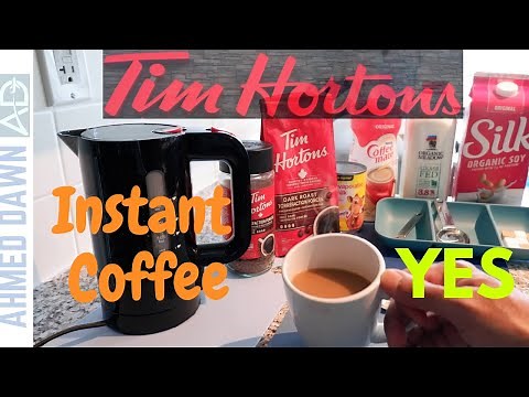 How to Make World's Best Tim Hortons Instant Coffee | How to Make Instant Coffee at Home