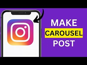 How to Make an Instagram Carousel - Post Multiple Photos/Videos