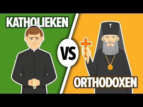 KATHOLIEKEN VS ORTHODOXEN. Wat is het verschil tussen KATHOLIEK en ORTHODOX?