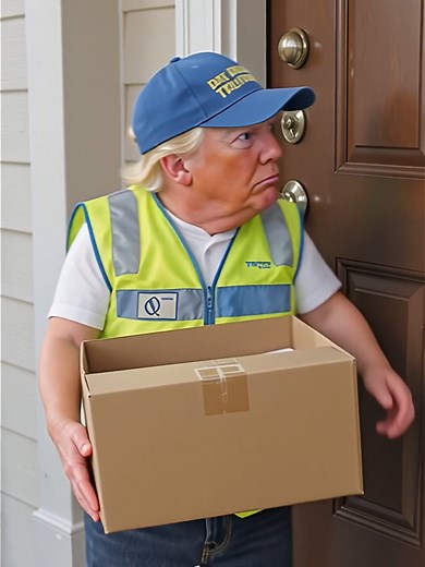 Donald Trump Reacts to Neighbor's Burnout