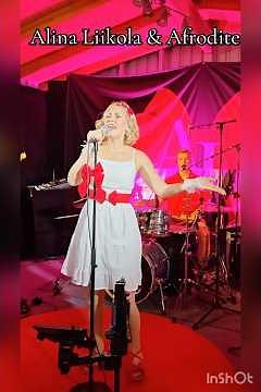 Alina Liikola & Afrodite - Mennään tanssimaan #livemusic #music #singer
