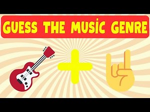 Music Genres Test 🎶🤔 I Guess the Music Genres