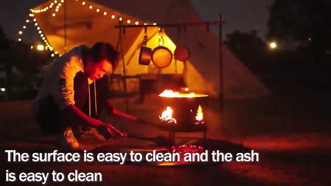 36" Fire Pit Mat for Solo Stove Mesa Patio Grass Deck Thick Heat Resistant Deflector Fireproof/Ember Mat Outdoor Grill Firepit Protector, Fire Retardant Base Pad,BBQ Mat Tabletop Protection