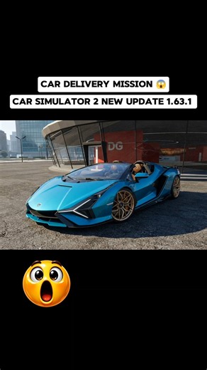 Car Delivery Mission 😱 | car simulator 2 new update 1.63.1 | #carsimulator2 #shorts