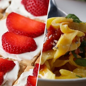 Fun and easy, sweet and savory snacks to keep your kids happy and busy! | Tasty