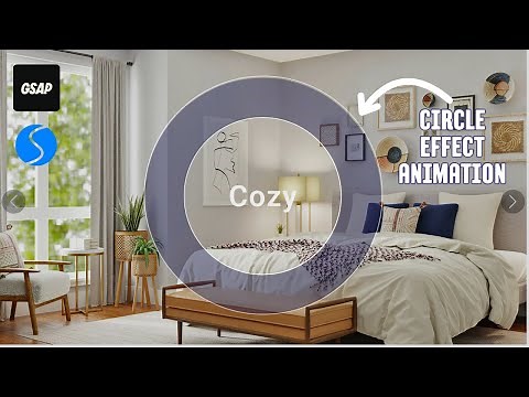 Animated Slider with Ripple Effect using Swiper & GSAP #swiperjs #gsap