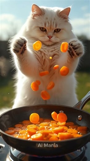 Chef Cat Finds a MAGIC Carrot! ✨🥕🐱 (You Won’t Believe This!)