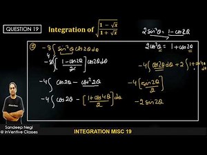 Question 19 Miscellaneous Integration Class 12