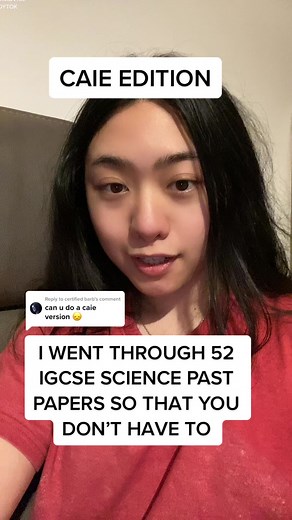 Replying to @certified barb I went through 52 IGCSE SCIENCE past papers so you don’t have to. This is actually the exam board i did as well x #igcse #caie #science #study #studytok #studyguide #gcsescience #examadvice #xyzbca #tiktokadvice #studytips #revisionhelp #revisionguide #revision