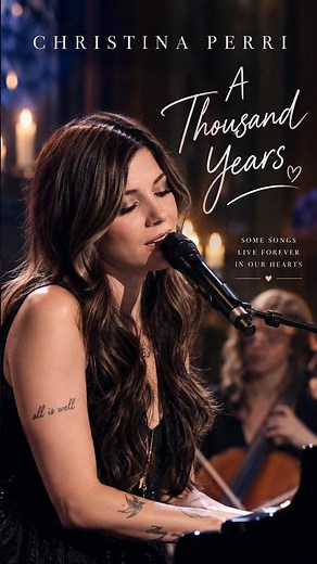 Christina Perri Sings “A Thousand Years” Live 🎙️❤️ | Emotional Vocal Performance