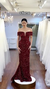 55 reactions | A striking Red Gown Style "Cliona" and a timeless...