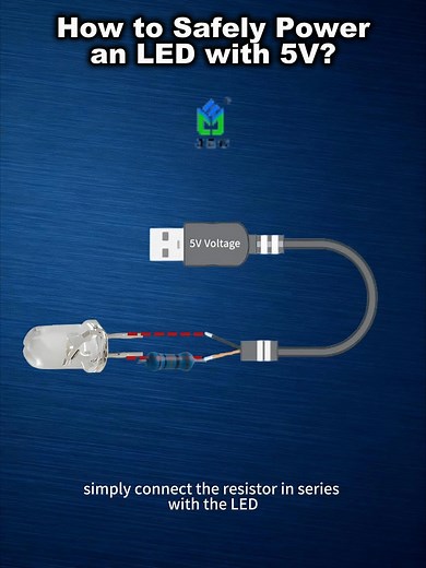 Safely Powering an LED with 5V Efficiently