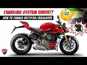 how to fix change rectifier regulator of motorcycle? ducati 848