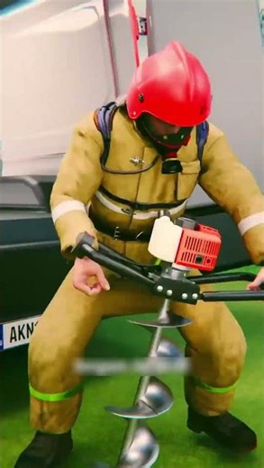 FIREFIGHTERS with VASELINE INCREDIBLE rescue #shorts #curiosities #humor