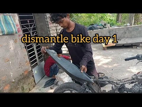 restore bike day 2 🧑‍🔧/ pulsar 150 modified 🔥#bike #subscribe #restoration