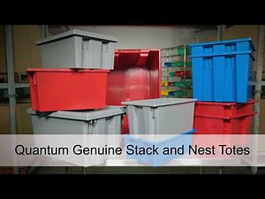 Quantum Storage - Genuine Stack and Nest Totes