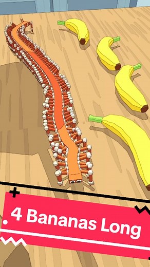 Our centipede is now 4 bananas long #spider #game #gaming #indiegame #gamedev | A Webbing Journey