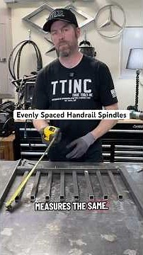 How to Evenly Space Handrail Spindles Every Time