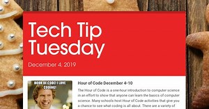 Tech Tip Tuesday