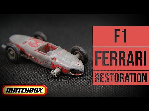 MATCHBOX restoration: 73B F1 Ferrari 156 "Sharknose"