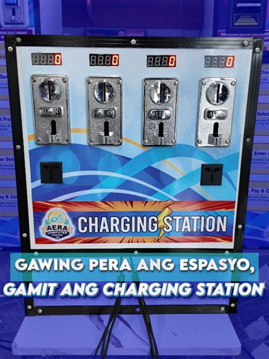 Gawing pera ang Espasyo gamit ang Charging Station! #aeracomputercenter #fyppppppppppppppppppppppp #negosyongpangmasaatparasamasa #trendingvideo #foryoupage #trending