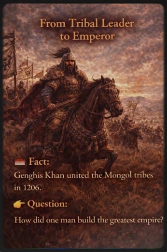 The Rise of Genghis Khan