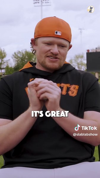 Logan Webb talks the evolution of his warm-up before starts ✍️ #slablab #giants #mlb #fyp