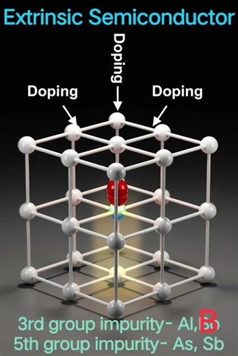 EXTRINSIC SEMICONDUCTOR#short#electronic #semiconductor#subscribe