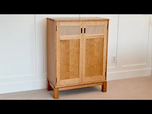 A Modern Craftsman Liquor Cabinet, Fine Furniture Making, Woodworking, Carpentry