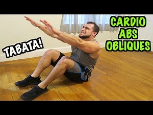 Intense Tabata At Home Cardio Abs & Obliques Workout (HIIT)
