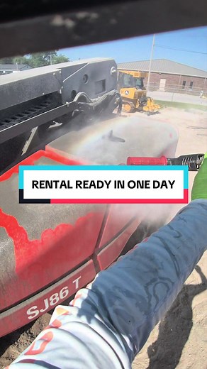 Skyjack Aerial Lift: Concrete Top-Layer Removal & One-Day Rental Prep