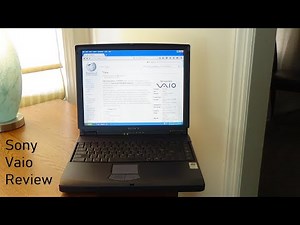 "Vintage" 2002 Sony Vaio PCG-FXA53 Review and features