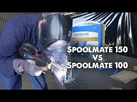 Miller Spoolmate 150 vs 100 Review & Demo