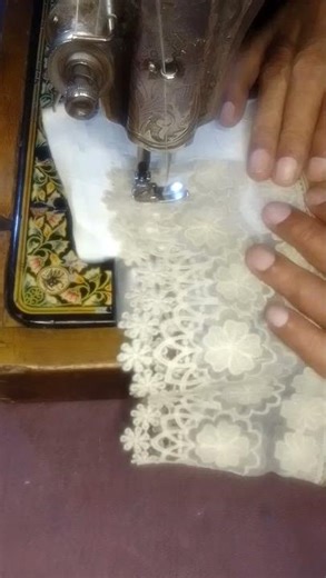 stitching tips for net lace