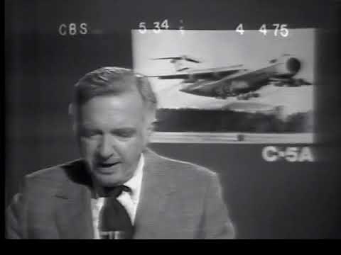 CBS News Clip: C5A Galaxy Plane Crash, Operation Babylift (April 4, 1975)